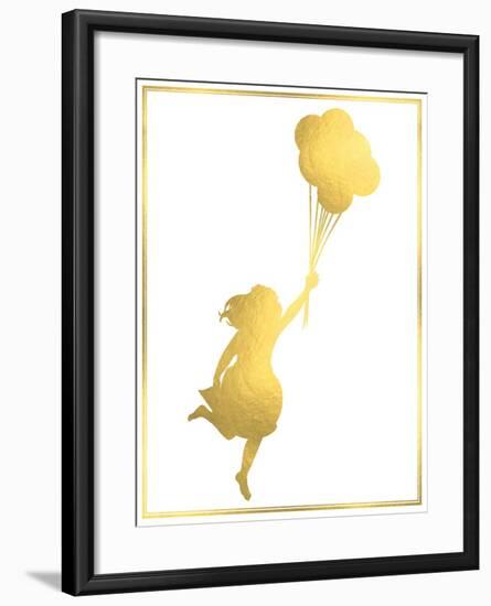 Balloon Run-ALI Chris-Framed Giclee Print