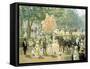 Balloon Seller-Alan Maley-Framed Stretched Canvas
