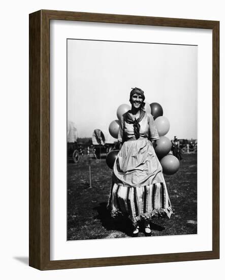 Balloon Seller-null-Framed Photographic Print