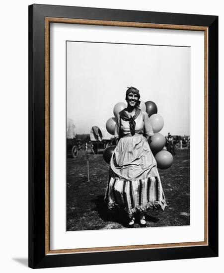 Balloon Seller-null-Framed Photographic Print