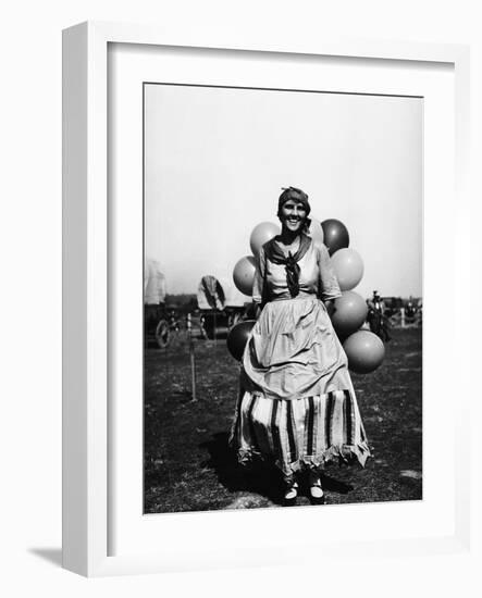 Balloon Seller-null-Framed Photographic Print