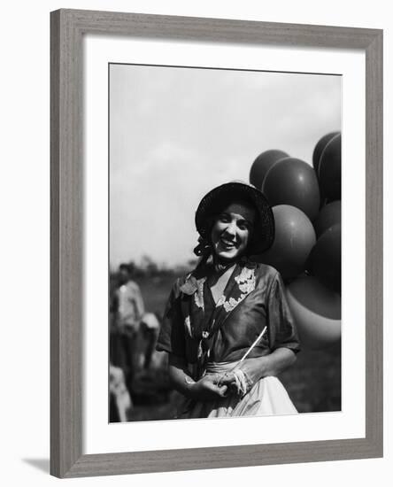 Balloon Seller-null-Framed Photographic Print