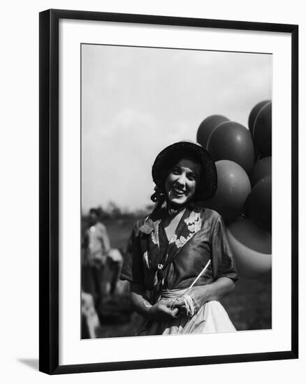 Balloon Seller-null-Framed Photographic Print