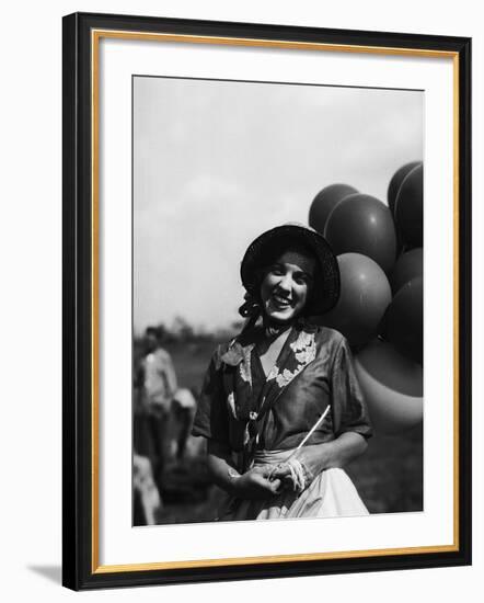 Balloon Seller-null-Framed Photographic Print