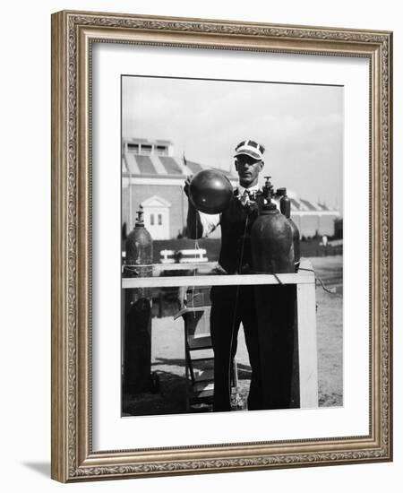 Balloon Seller-null-Framed Photographic Print