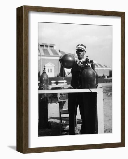 Balloon Seller-null-Framed Photographic Print