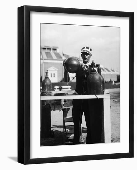 Balloon Seller-null-Framed Photographic Print