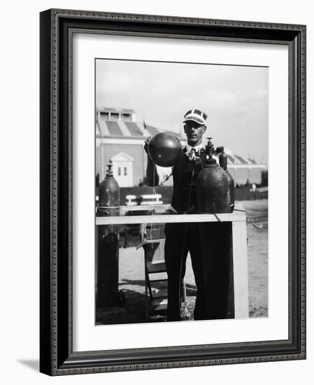 Balloon Seller-null-Framed Photographic Print