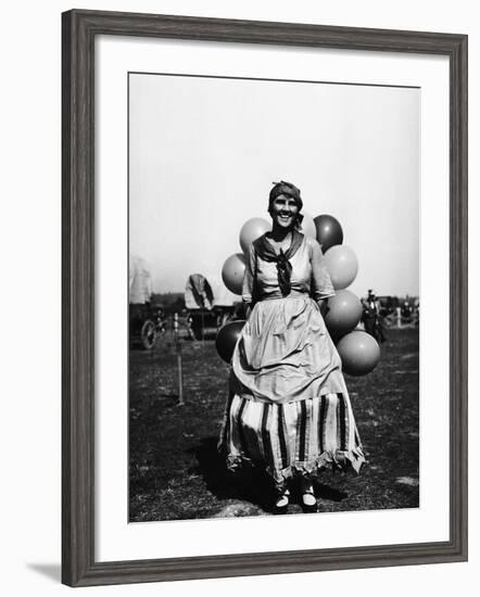 Balloon Seller-null-Framed Photographic Print