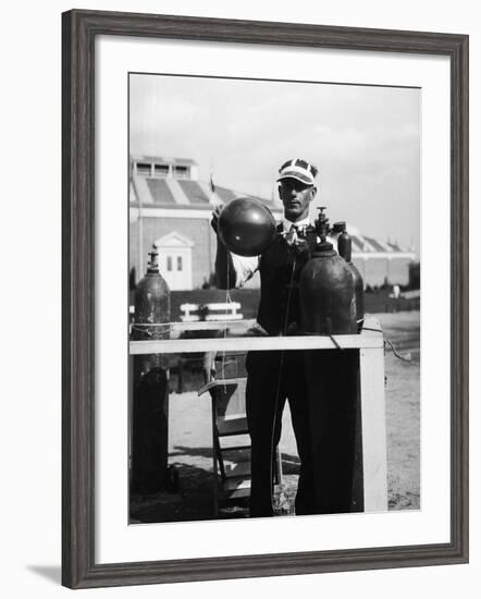 Balloon Seller-null-Framed Photographic Print