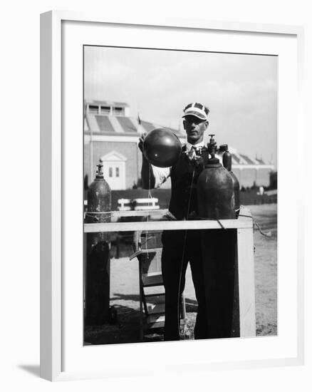 Balloon Seller-null-Framed Photographic Print