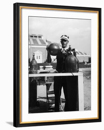 Balloon Seller-null-Framed Photographic Print