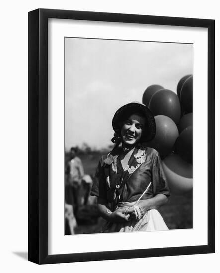 Balloon Seller-null-Framed Photographic Print