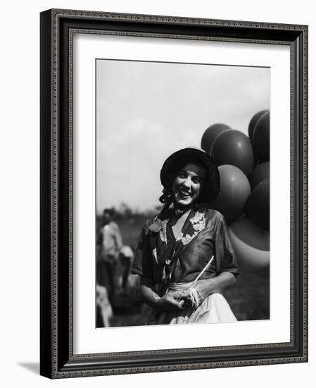 Balloon Seller-null-Framed Photographic Print