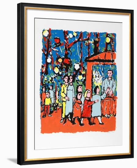 Balloon Stand-Lemsky-Framed Limited Edition