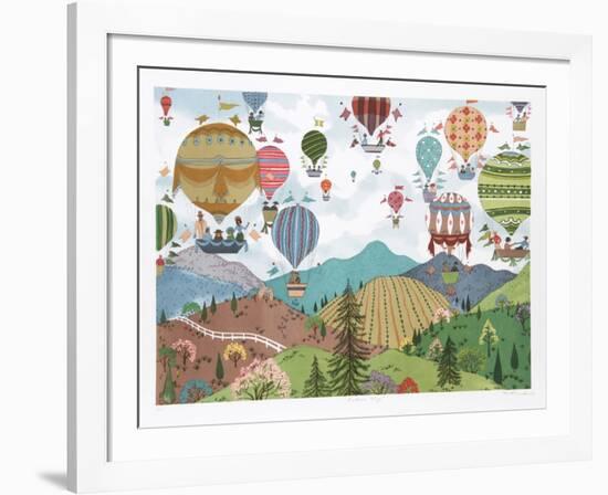 Balloon Trips-Jack Hofflander-Framed Collectable Print