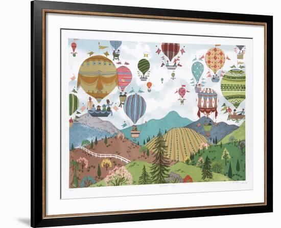 Balloon Trips-Jack Hofflander-Framed Collectable Print