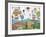 Balloon Trips-Jack Hofflander-Framed Collectable Print