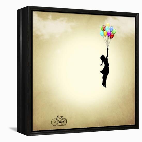 Balloon-Mark Ashkenazi-Framed Premier Image Canvas