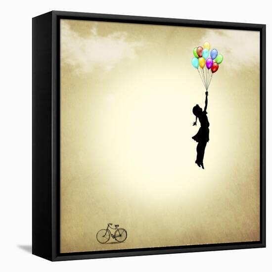 Balloon-Mark Ashkenazi-Framed Premier Image Canvas