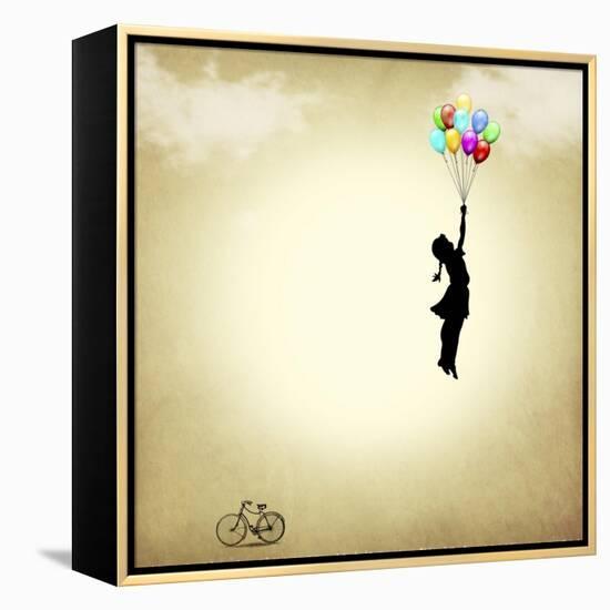 Balloon-Mark Ashkenazi-Framed Premier Image Canvas