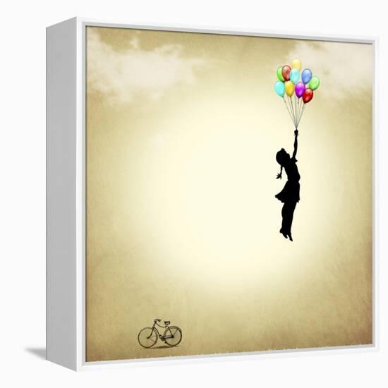 Balloon-Mark Ashkenazi-Framed Premier Image Canvas