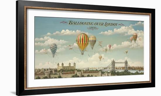 Ballooning Over London-Isiah and Benjamin Lane-Framed Giclee Print