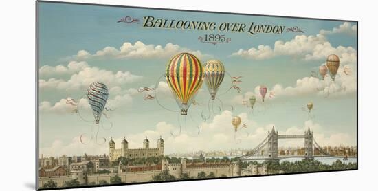 Ballooning Over London-Isiah and Benjamin Lane-Mounted Giclee Print