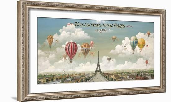 Ballooning Over Paris-Isiah and Benjamin Lane-Framed Giclee Print