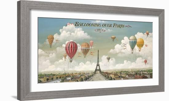 Ballooning Over Paris-Isiah and Benjamin Lane-Framed Giclee Print