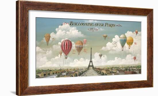 Ballooning Over Paris-Isiah and Benjamin Lane-Framed Giclee Print