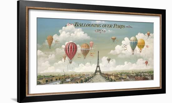 Ballooning Over Paris-Isiah and Benjamin Lane-Framed Giclee Print