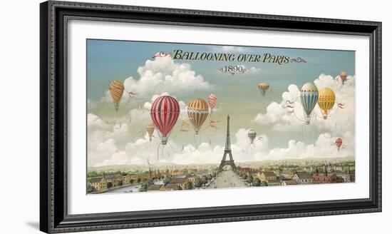 Ballooning Over Paris-Isiah and Benjamin Lane-Framed Giclee Print