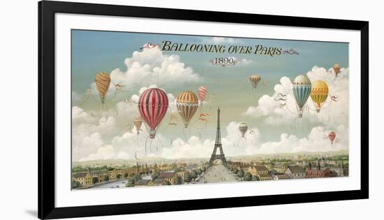 Ballooning Over Paris-Isiah and Benjamin Lane-Framed Giclee Print