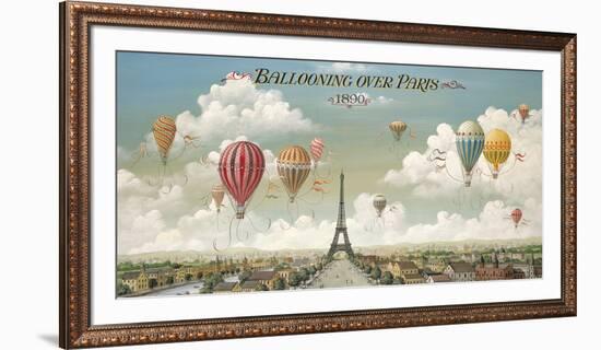 Ballooning Over Paris-Isiah and Benjamin Lane-Framed Giclee Print