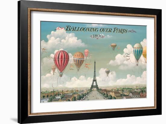 Ballooning Over Paris-Isiah and Benjamin Lane-Framed Premium Giclee Print