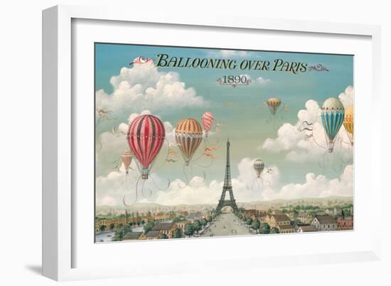 Ballooning Over Paris-Isiah and Benjamin Lane-Framed Premium Giclee Print