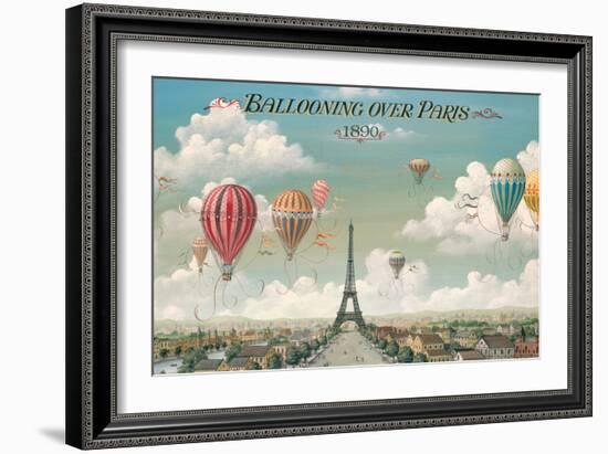 Ballooning Over Paris-Isiah and Benjamin Lane-Framed Premium Giclee Print