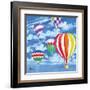 Balloons II-Paul Brent-Framed Art Print