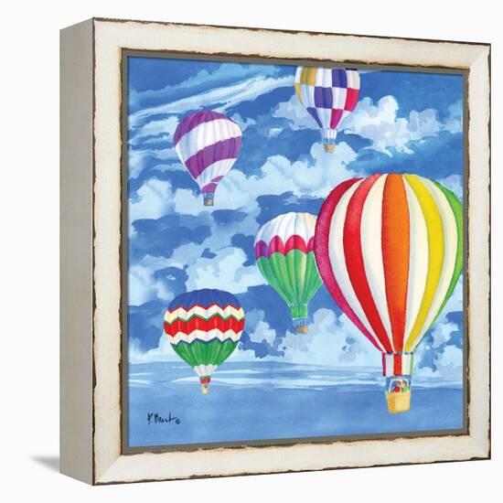 Balloons II-Paul Brent-Framed Stretched Canvas
