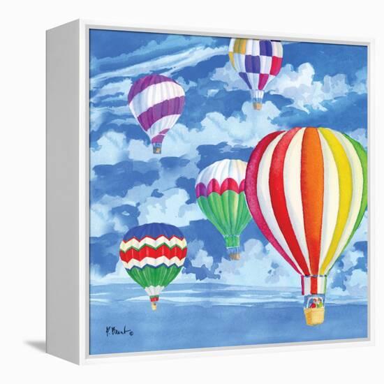 Balloons II-Paul Brent-Framed Stretched Canvas