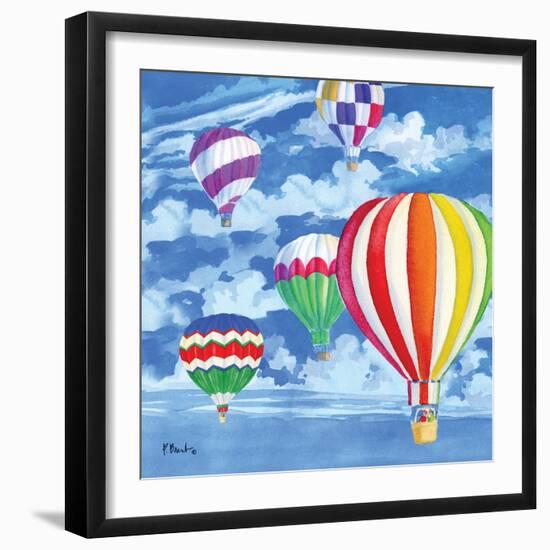 Balloons II-Paul Brent-Framed Art Print