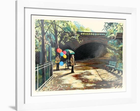 Balloons in Central Park-Harry McCormick-Framed Limited Edition