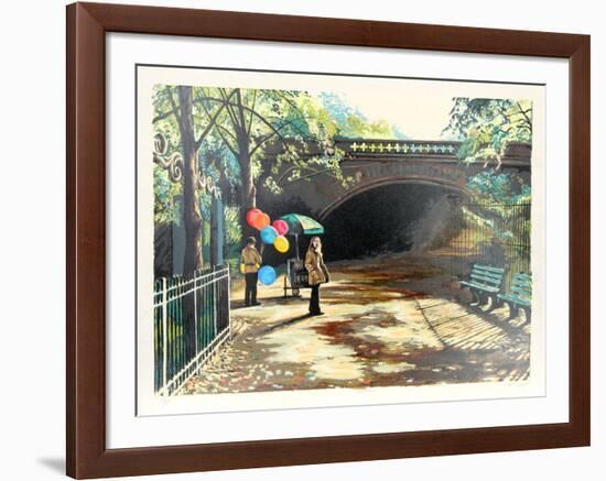 Balloons in Central Park-Harry McCormick-Framed Limited Edition