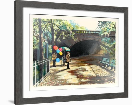 Balloons in Central Park-Harry McCormick-Framed Limited Edition