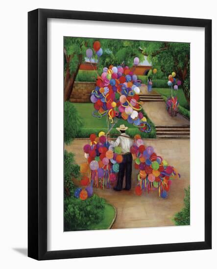 Balloons in the Park-Betty Lou-Framed Giclee Print