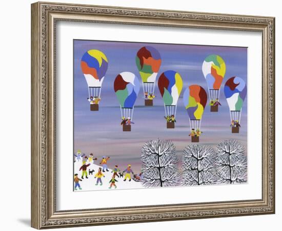 Balloons-Gordon Barker-Framed Giclee Print