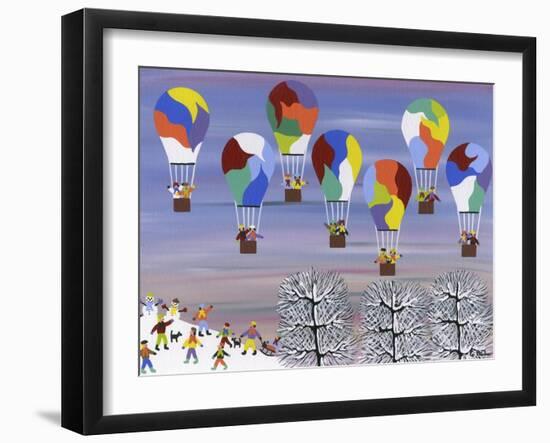 Balloons-Gordon Barker-Framed Giclee Print