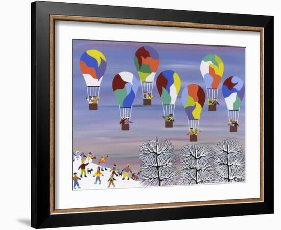 Balloons-Gordon Barker-Framed Giclee Print