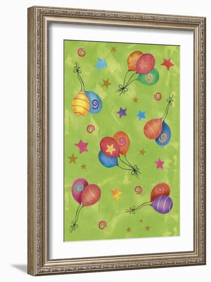 Balloons-Maria Trad-Framed Giclee Print